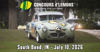 Concours d'Lemons South Bend, In July 10, 2026